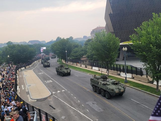 美육군 창설 250주년 열병식