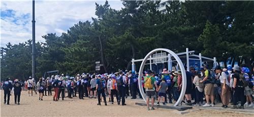 강릉 트레일 페스타 참가자들