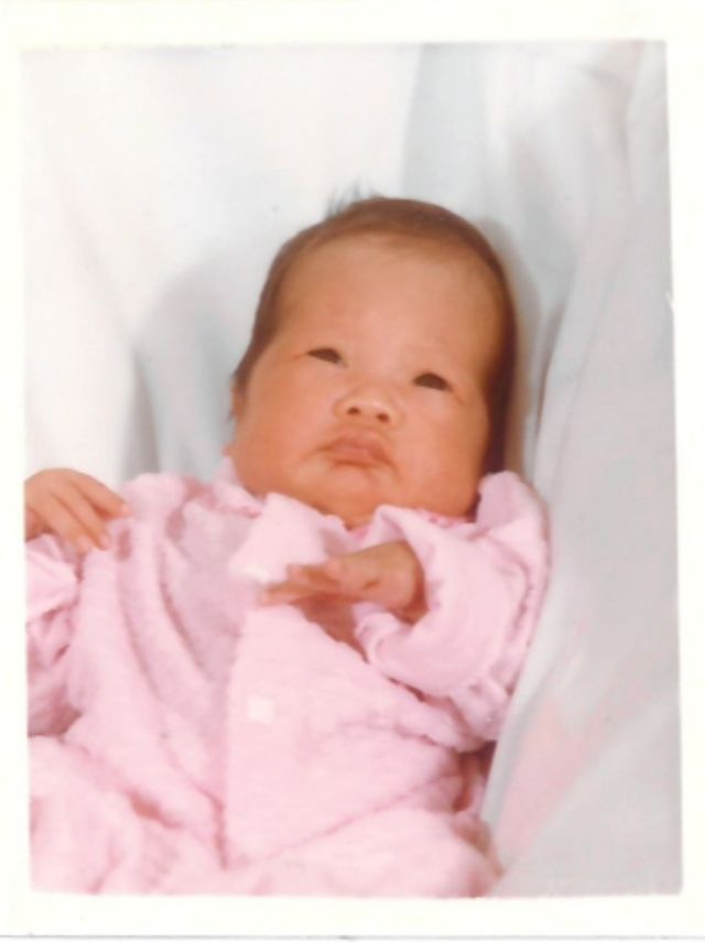 미국 입양 한인 최크리스티나 씨의 어릴 적 모습