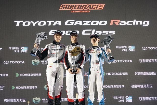 금호타이어 "압도적인 경기력으로 3라운드 포디엄 석권 쾌거"