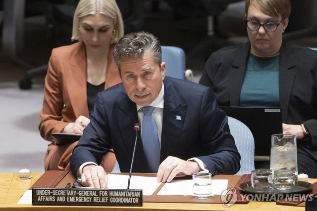 톰 플레처 유엔 인도주의·긴급구호 조정 담당 사무차장