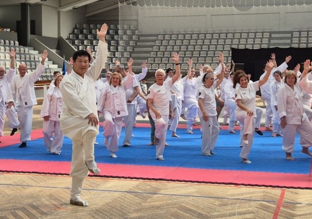 이병화 사범과 선수들