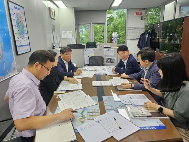 해수부 방문한 경남도 