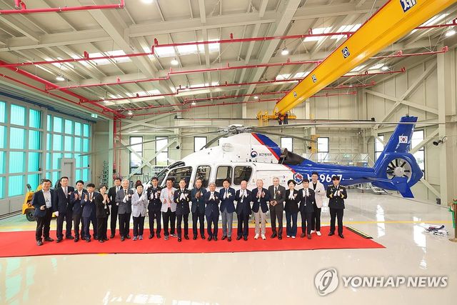 제주 응급의료 전용헬기 격납고 개소식