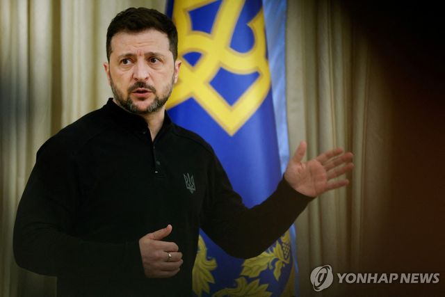 볼로디미르 젤렌스키 우크라이나 대통령