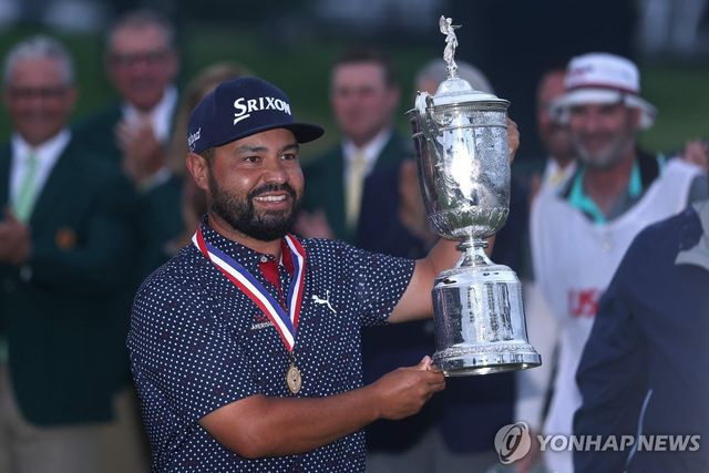 US오픈 우승 당시 J.J. 스펀