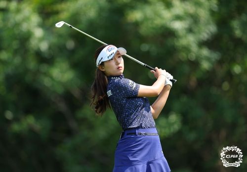 이동은의 아이언 스윙.