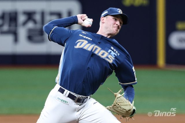 NC 라일리의 11일 경기 모습. 