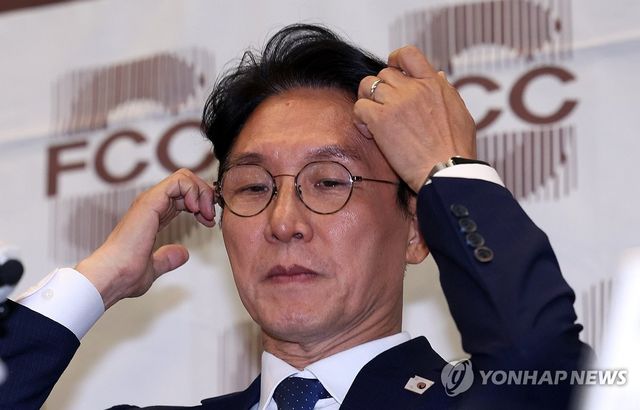 김민석 국무총리 후보자 외신기자 간담회