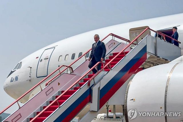 평양 방문한 세르게이 쇼이구 러시아 국가안보회의 서기