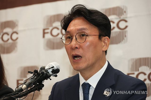 외신기자 만난 김민석 국무총리 후보자