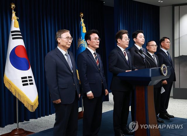 이재명 대통령, 새 정부 첫 인사 발표