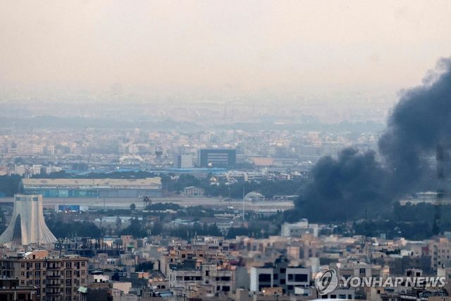 16일 이란 테헤란 시내 모습