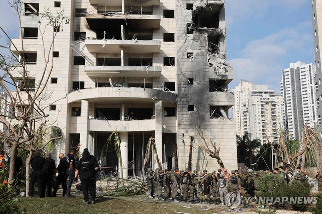 텔아비브 건물 폭격