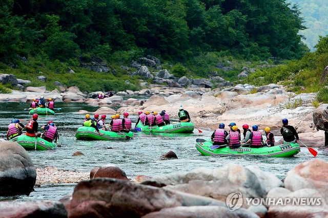 래프팅 시즌 본격 시작