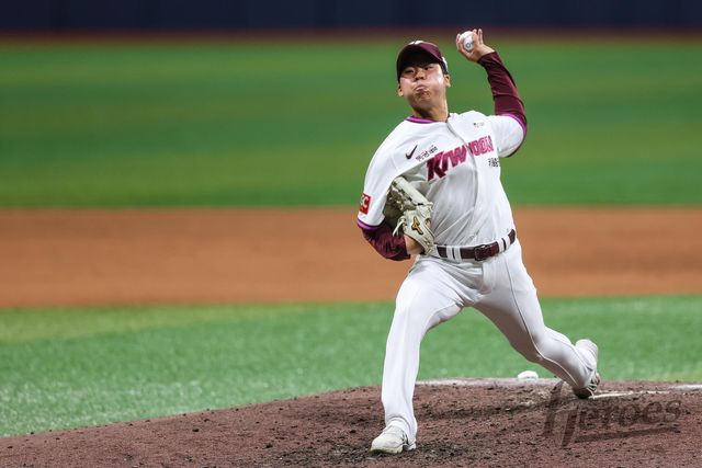 1군 데뷔전을 치른 키움 왼팔 투수 정세영