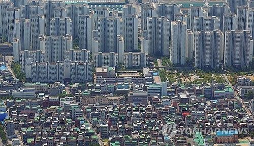 서울 주택 단지 전경