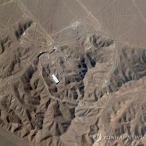 포르도 핵시설 위성사진 (2025년 5월 19일)