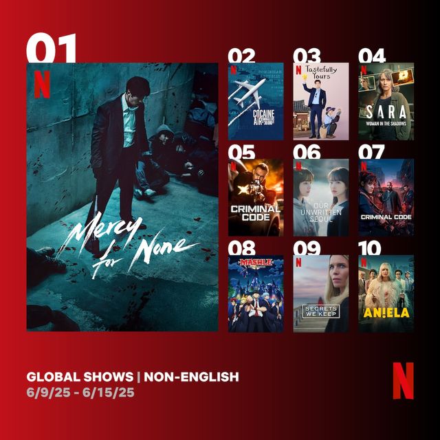 '광장', 넷플릭스 비영어 TV쇼 1위