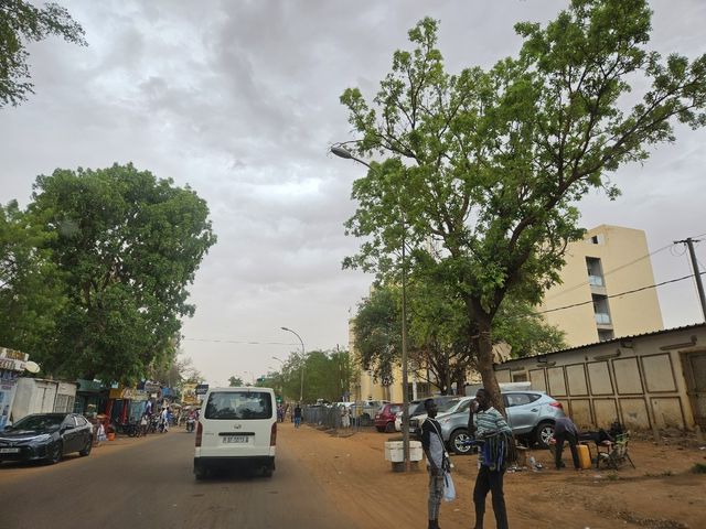 니제르 수도 니아메의 거리