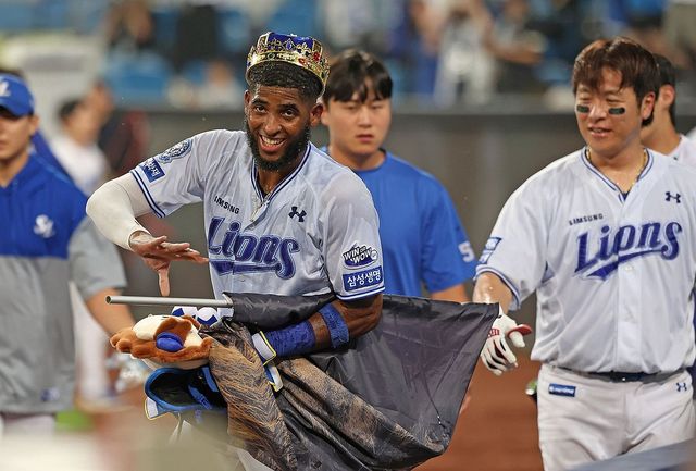 삼성 디아즈, 끝내기 스리런