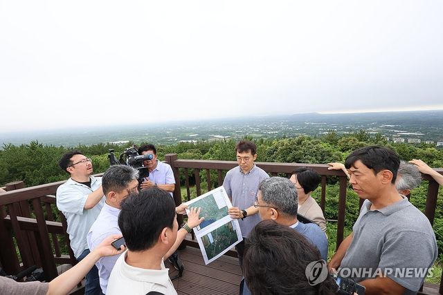 제주 제2공항 환경영향평가협의회 현장방문