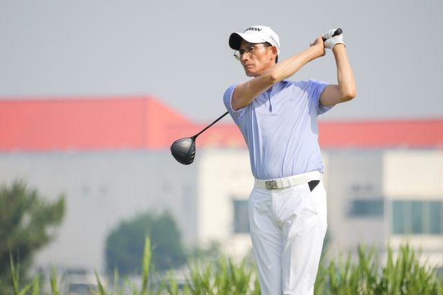 신광철의 드라이버 스윙.