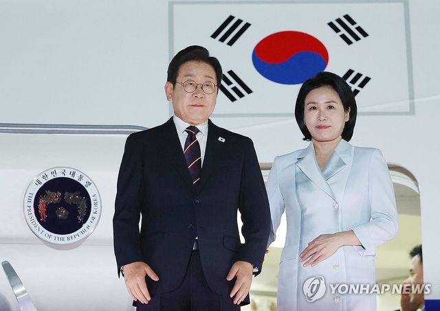 이재명 대통령, 캐나다 G7 정상회의 일정 마치고 귀국