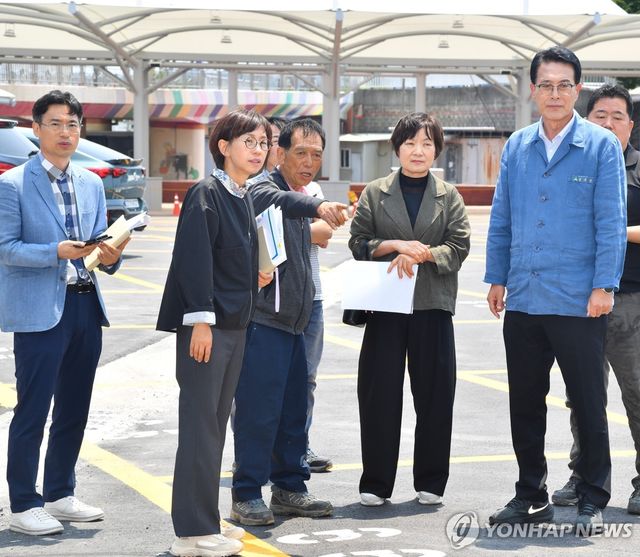 이순걸 울주군수, 시장 찾아 현장 행정