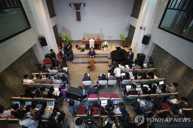 대선 D-1, 이재명 후보 기자회견