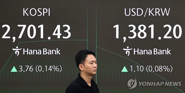 환율, 미중 무역협상 주시 속에 1,370원대로 소폭 하락