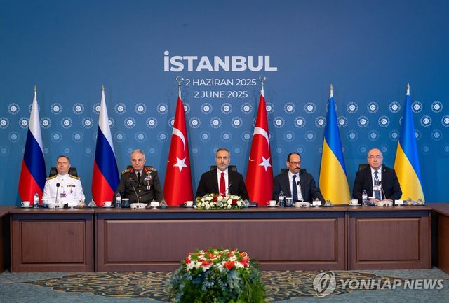 "러-우크라 2차 협상 종료"