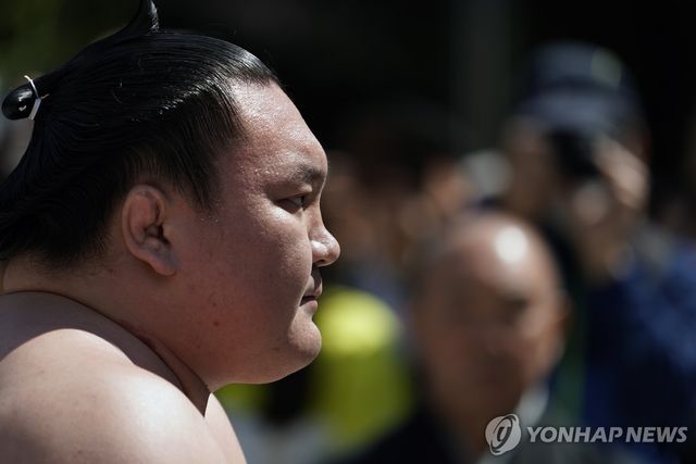 스모 선수 시절 하쿠호 쇼