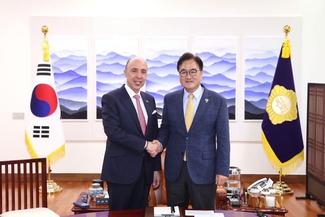우의장, 주한모로코대사와 협력 확대 논의…공식 초청도