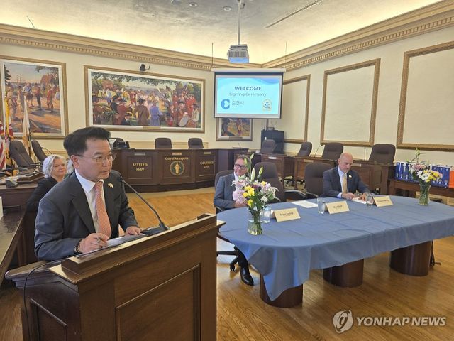 육동한 춘천시장, 미국서 교육도시·국제교류 협약