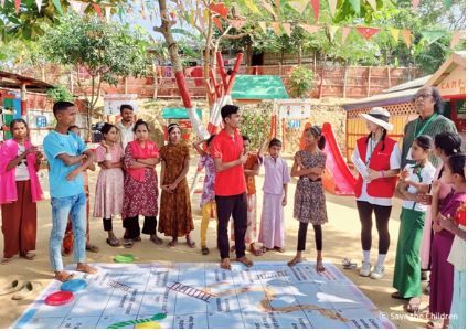 세이브더칠드런이 운영하는 아동 친화 공간