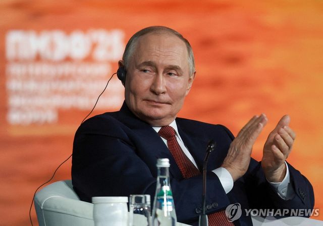 블라디미르 푸틴 러시아 대통령