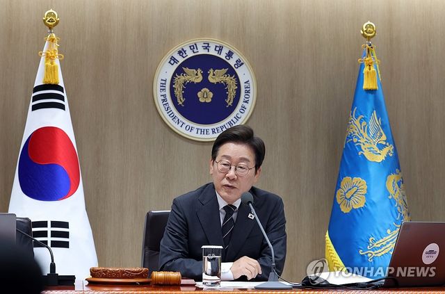 이재명 대통령 국무회의 발언