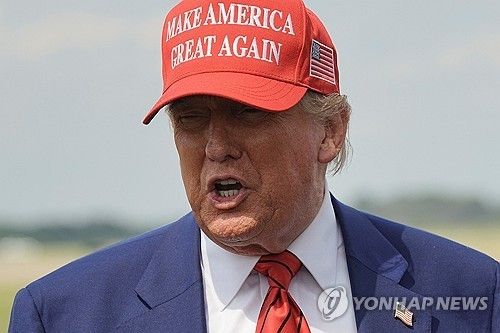 도널드 트럼프 미국 대통령