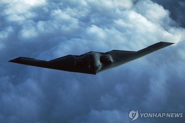 미 공군 B-2 스텔스 폭격기