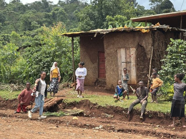 해맑은 동네 아이들과 주민들