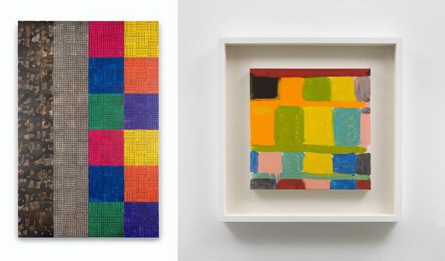 (왼쪽) 맥아더 비니언, DNA:Study/(Visual:Ear), 2022 (오른쪽) 스탠리 휘트니, Untitled, 2020-21[리만머핀 갤러리 제공. 재판매 및 DB 금지]