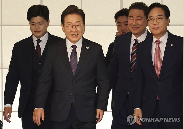 이재명 대통령과 여야지도부