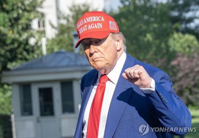 도널드 트럼프 미국 대통령