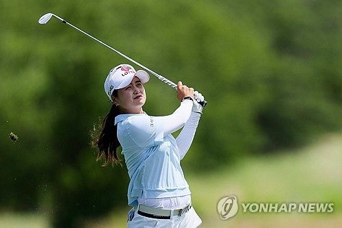 최혜진의 아이언샷.