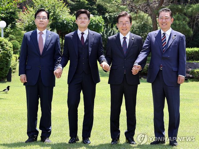 이재명 대통령, 여야지도부 회동