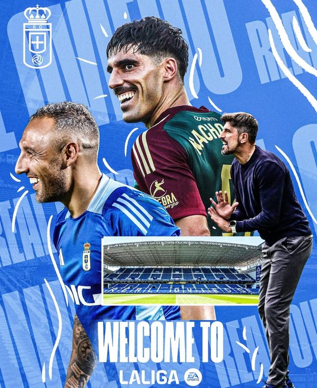 스페인 프리메라리가 승격에 성공한 레알 오비에도