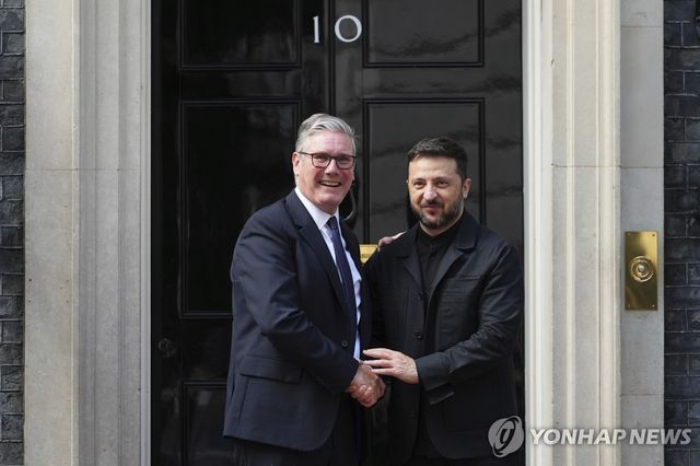 스타머 총리와 젤렌스키 대통령