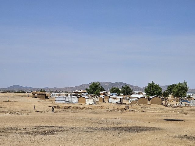 카메룬 미나와오 난민캠프