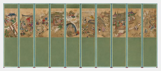 '구운몽도 병풍'